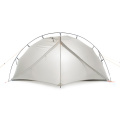 1,3 kg de tente à double tente de randonnée de l&#39;alpinisme blanc